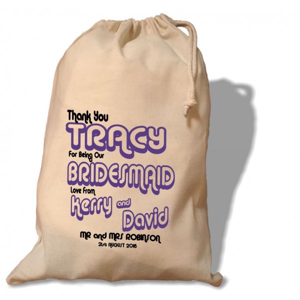Bridesmaid Gift Bag TRACY